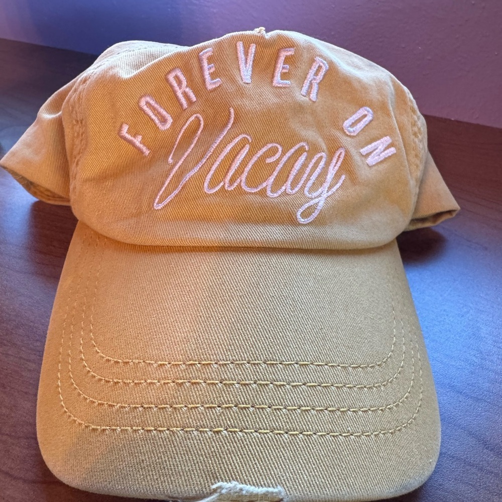 Billabong Mustard Cap with White Logo